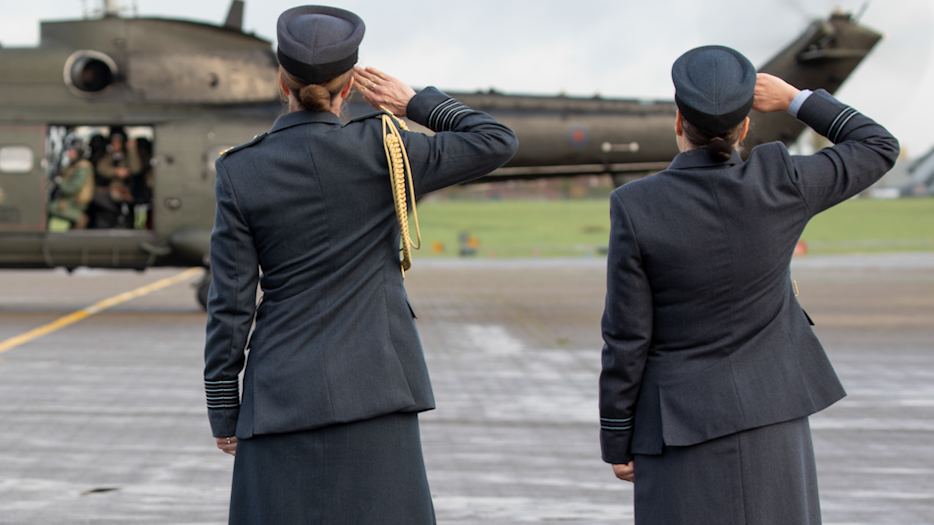 RAF Northolt Female Personnel Anon 110922 CREDIT MOD