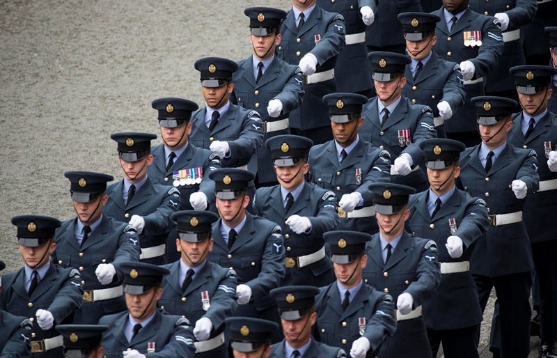 RAF Regiment Parading AFD Liverpool 240617 CREDIT MOD