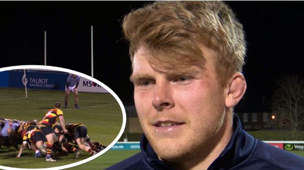 RAF & London Irish rugby star Josh McNally