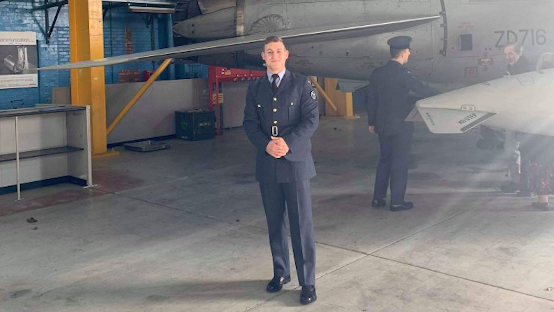 RAF Senior Aircraftman Scott Stevenson 160919 CREDIT RAF Marham Twitter
