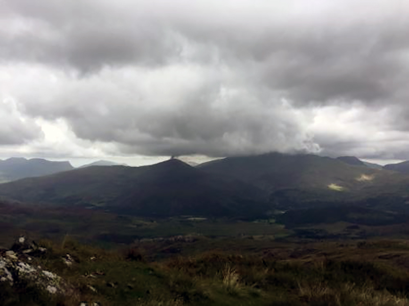 RAF Helicopter Makes Emergency Landing And Catches Fire In Snowdonia