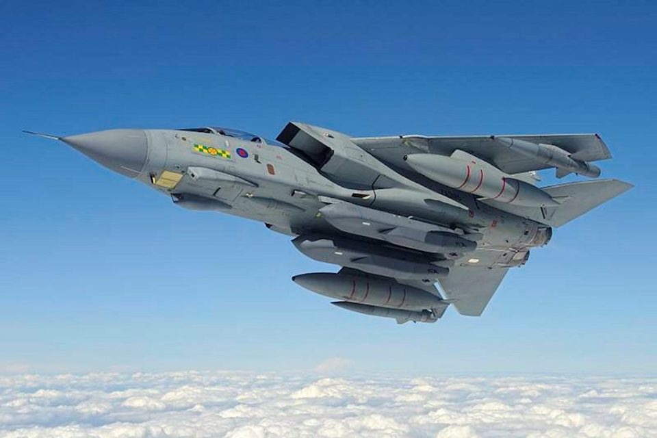 RAF Tornado Carrying Storm Shadow Missiles