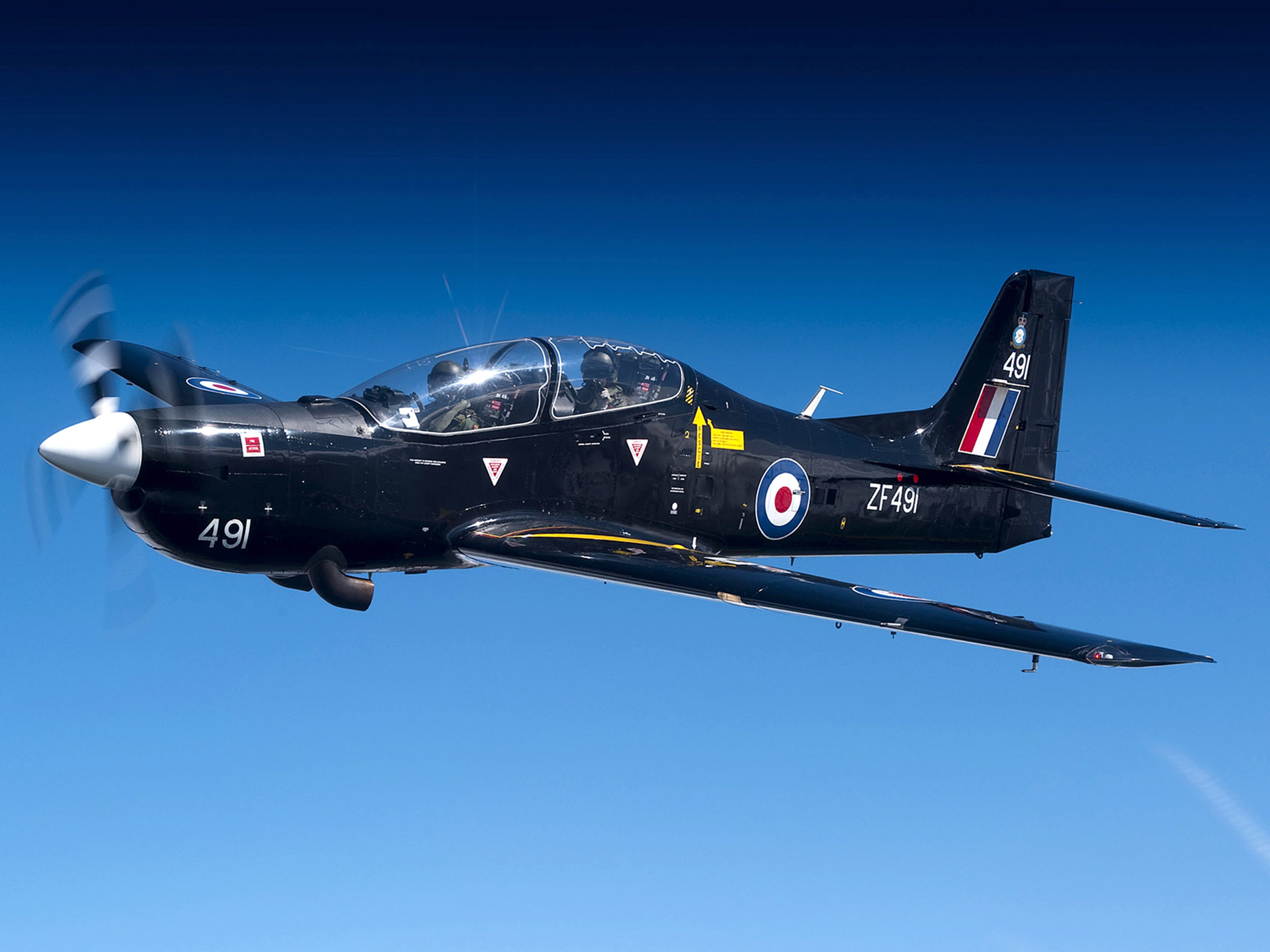 RAF Tucano aircraft