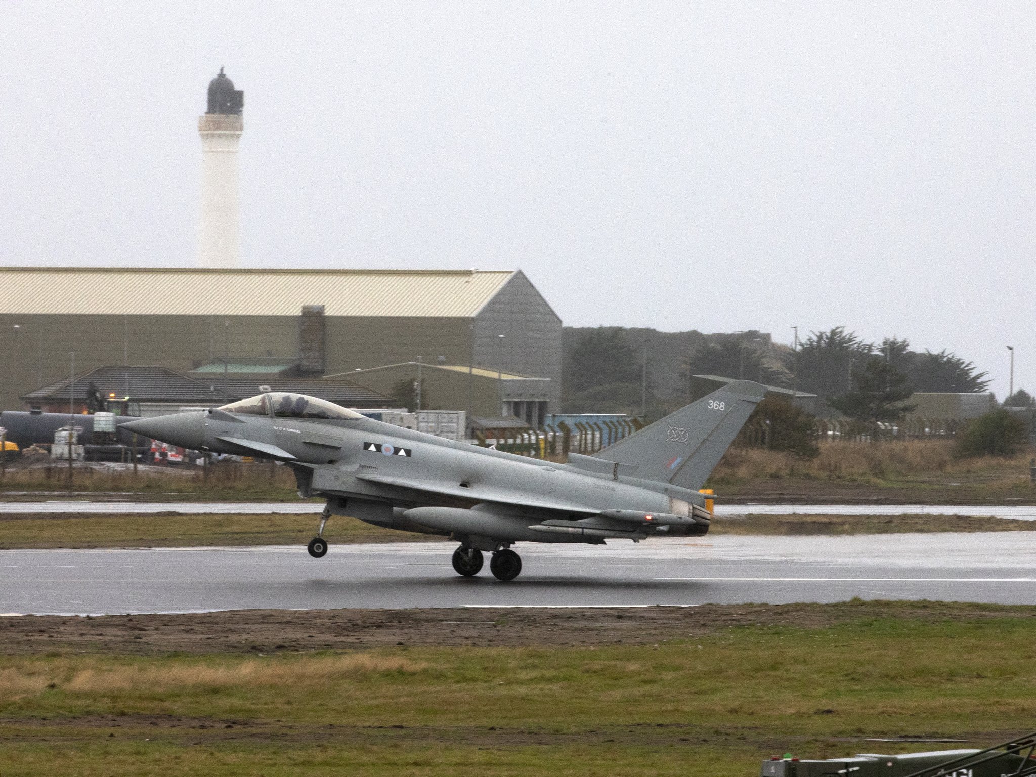 Cover image: A Typhoon returns to RAF Lossiemouth (Picture: RAF).