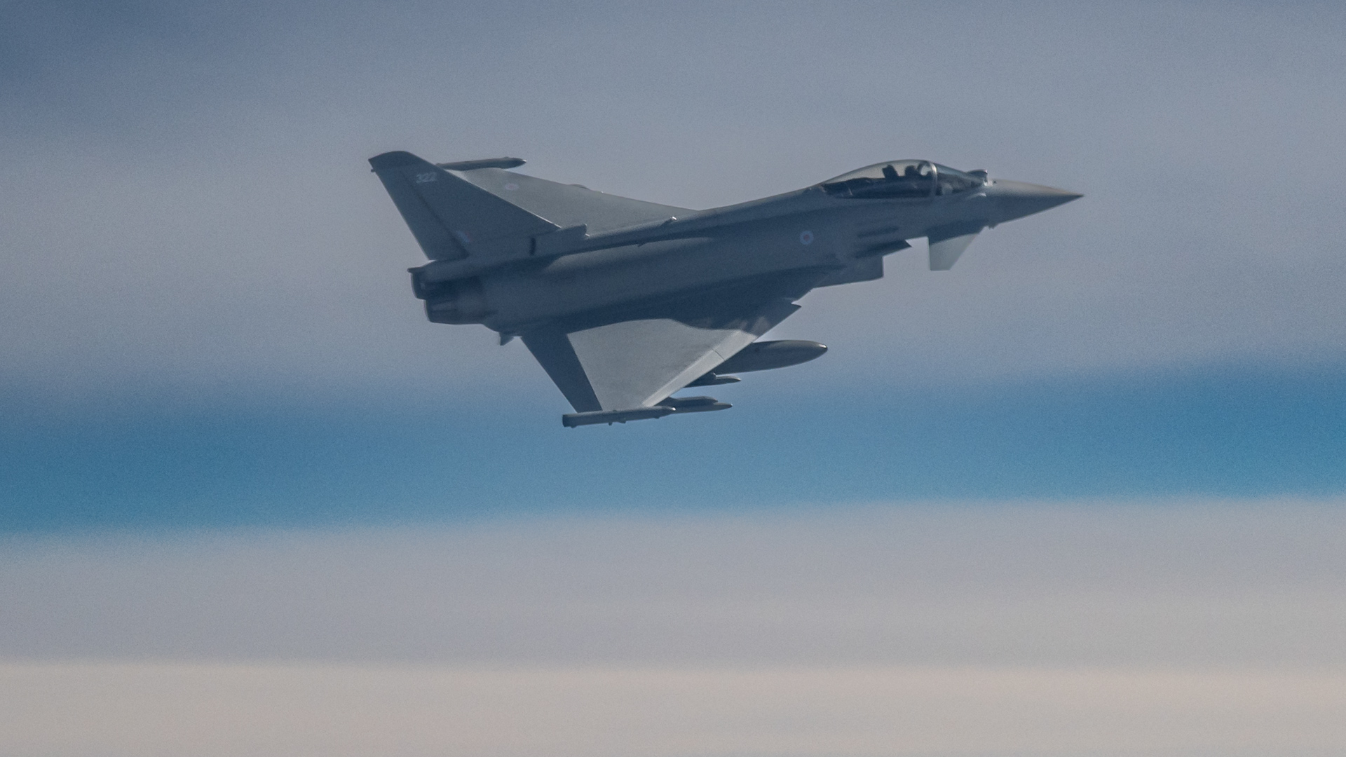 RAF Typhoon on Exercise Seihan River (Picture: RAF).