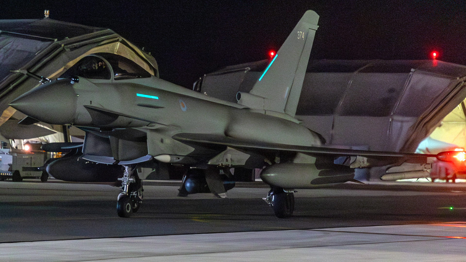 RAF Typhoon returns to RAF Akrotiri