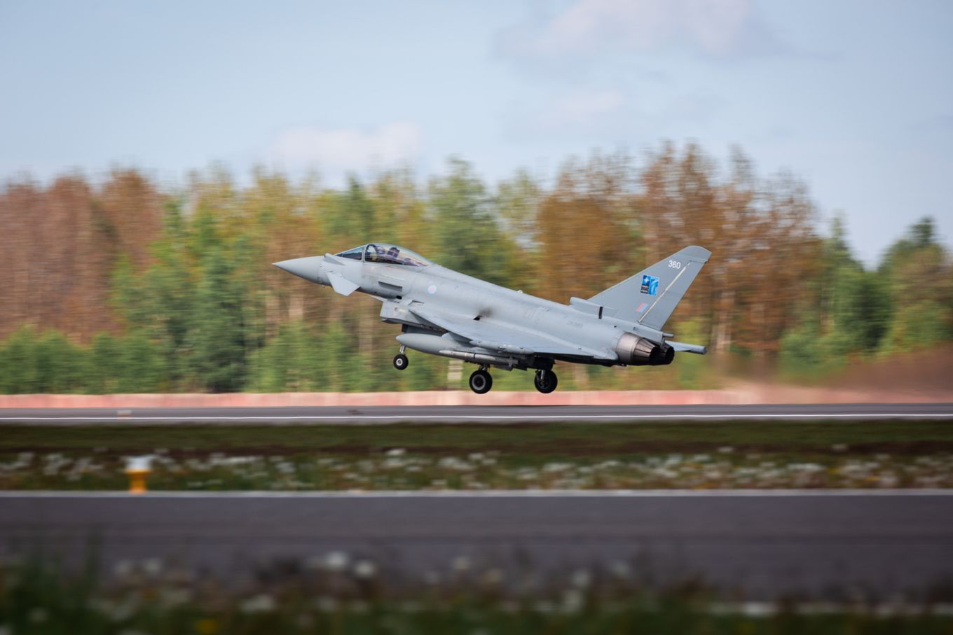 RAF Typhoon scrambling from Lithuania 05062020 CREDIT RAF