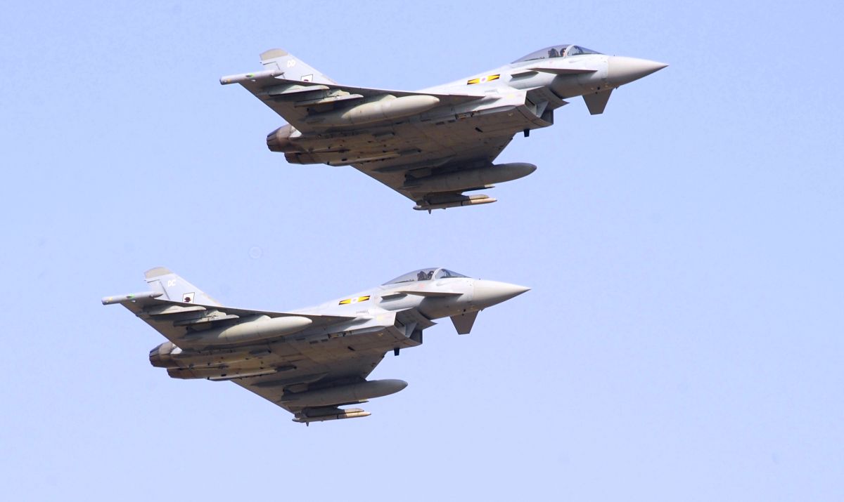 RAF Typhoons