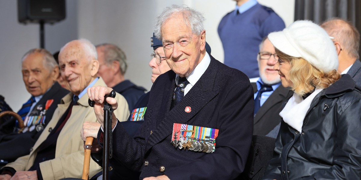 RAF veteran Wg Cdr John Bell 230323 CREDIT RAF Benevolent Fund