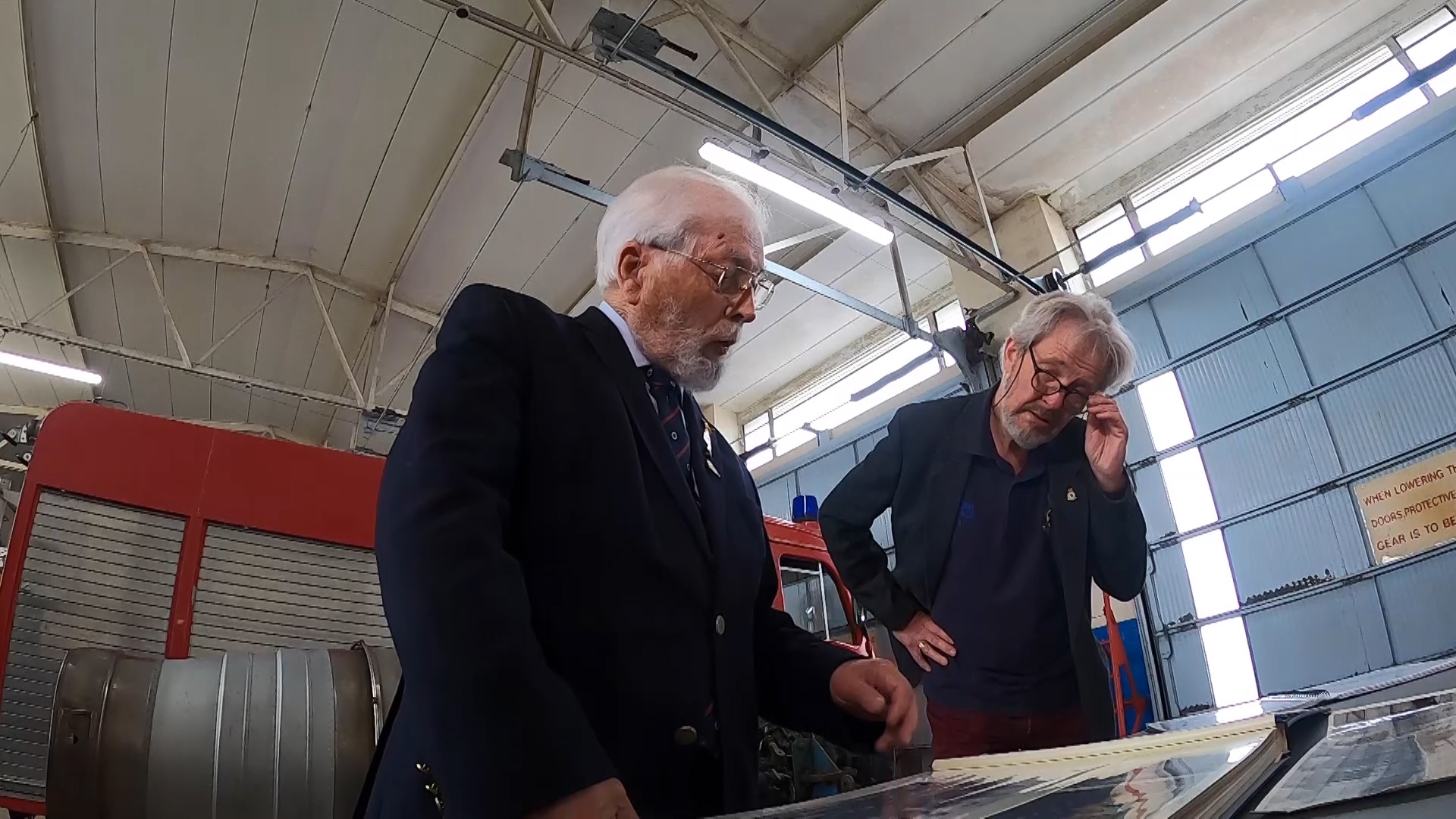 RAF West Raynham Ed Durham RIchard Tree Veterans helped with the project 10062021 CREDIT BFBS.jpg