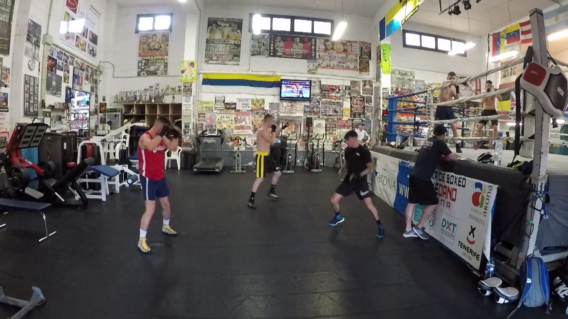 In 2015 the RAF started taking their elite boxers abroad again (Picture: RAF).