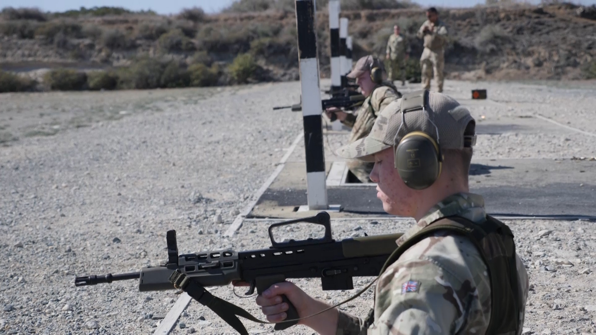 RAF cadet in Cyprus 021118 CREDIT BFBS