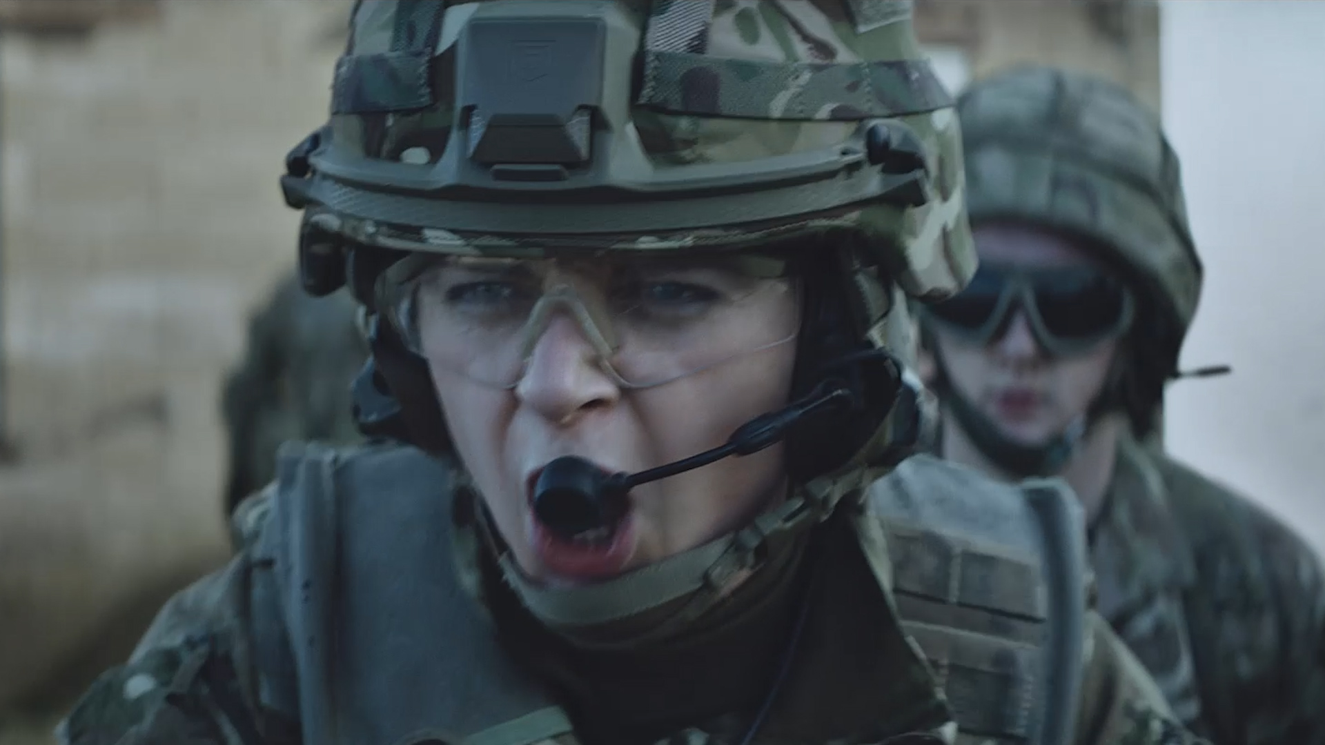 Female soldiers feature in the RAF advert mocking stereotypes