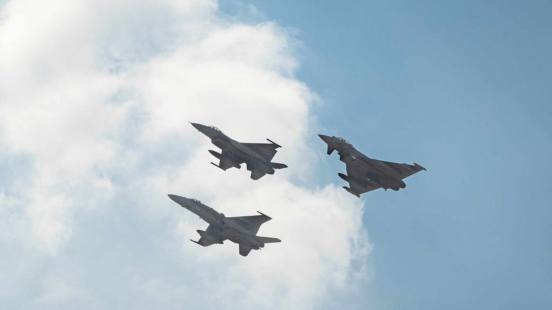 RAF marks successful Air Policing deployment with closing ceremony in Romania 260724 CREDIT RAF