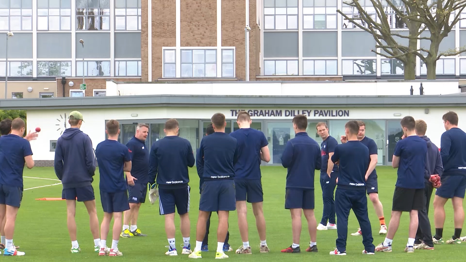 Time for a team huddle to discuss plans.