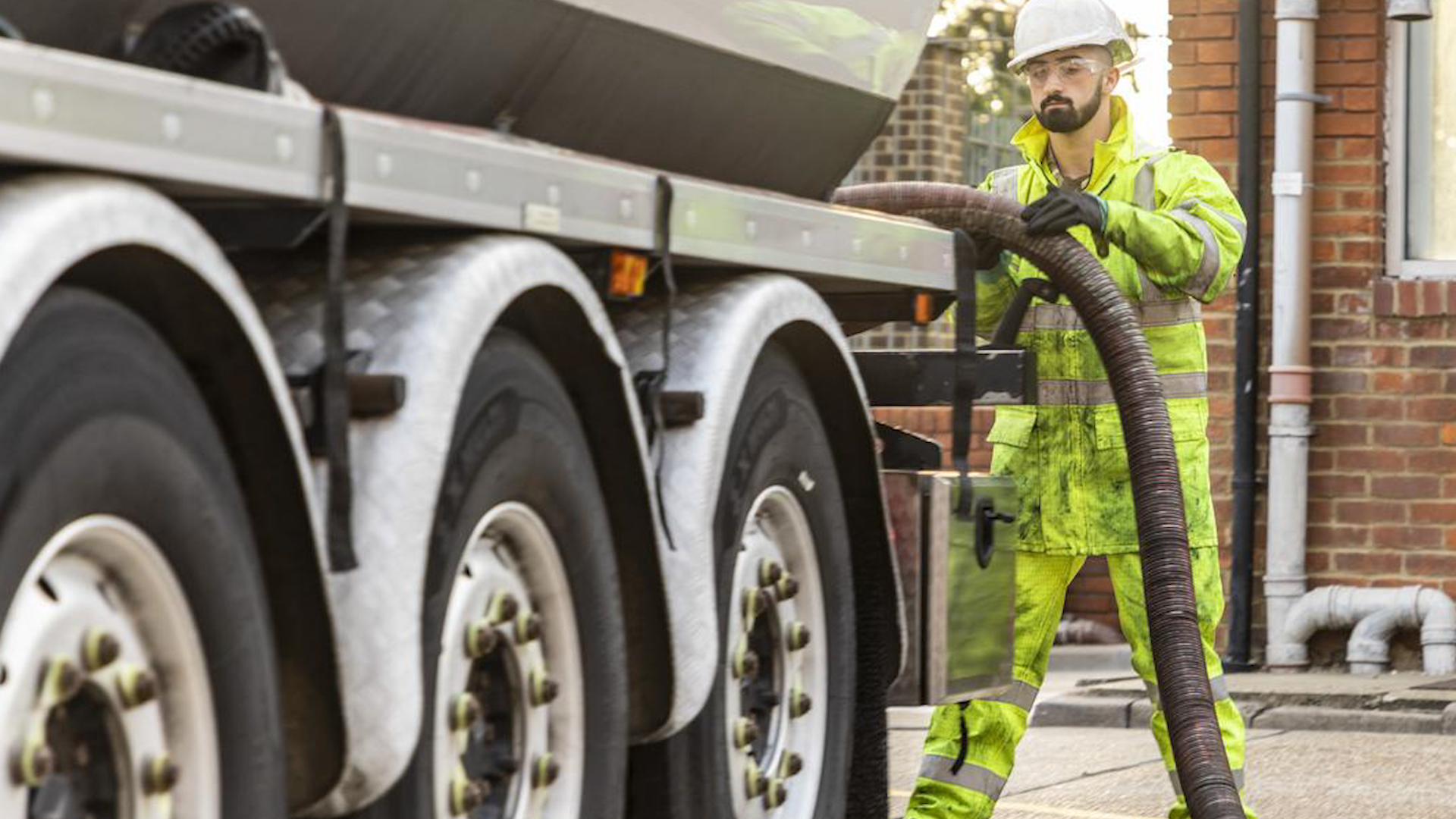 A shortage of HGV drivers was blamed for fuel supply problems, though the situation is gradually improving across the UK (Picture: RAF).