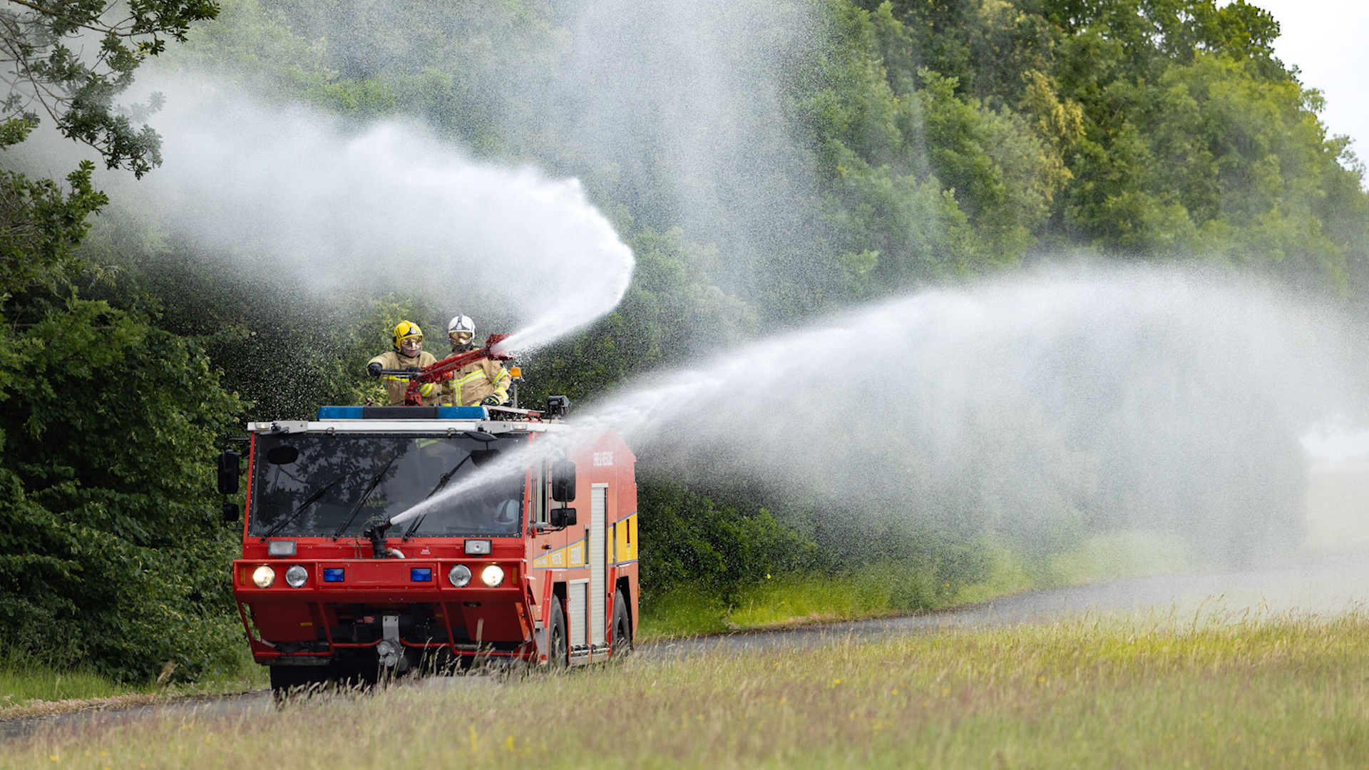 RAF to provide specialist firefighting vehicles and training to Ukraine’s firefighters 060723 2 CREDIT MOD