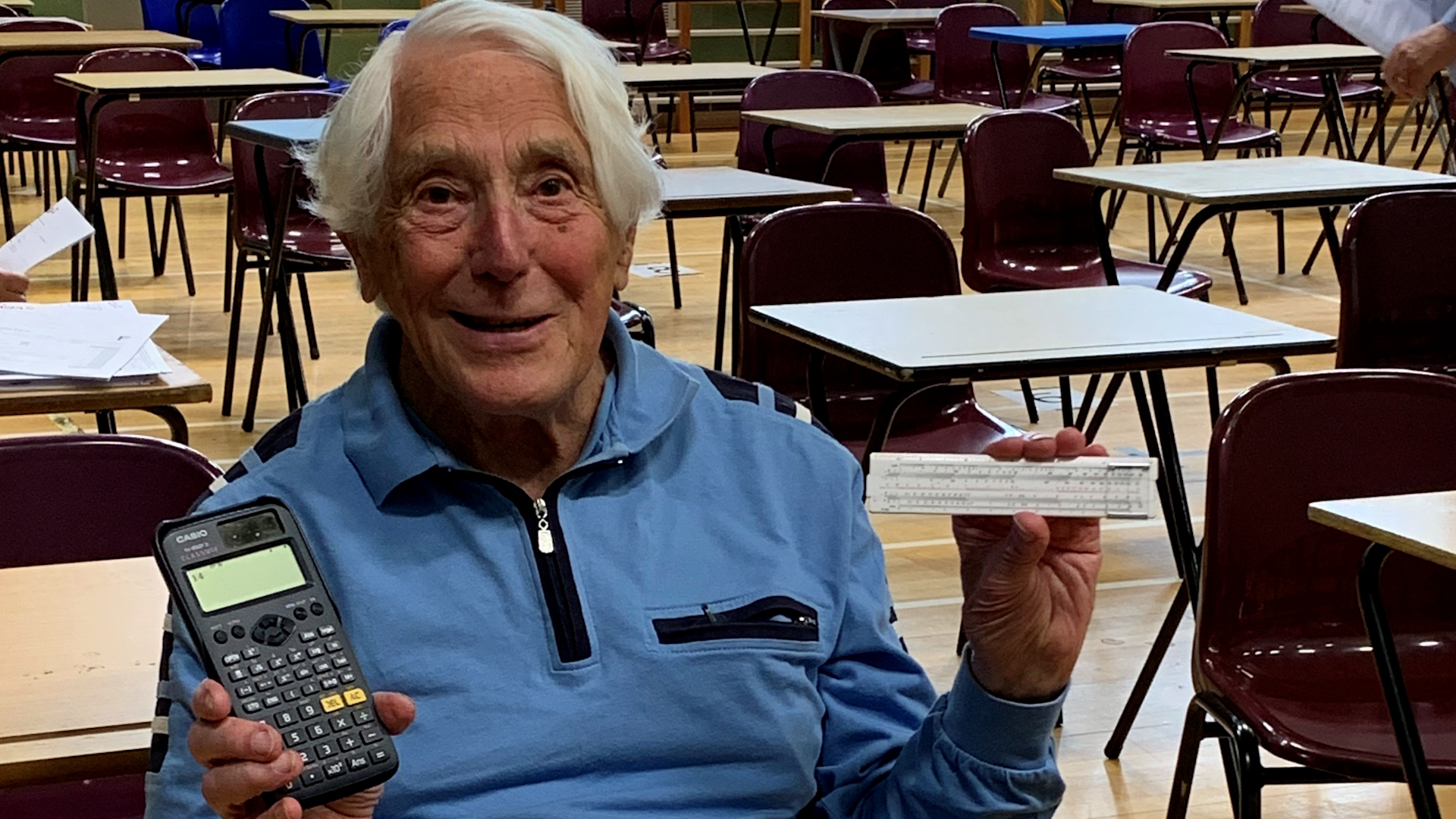 RAF veteran Derek Skipper (Picture: Judy Czylok, Cam Academy Trust).