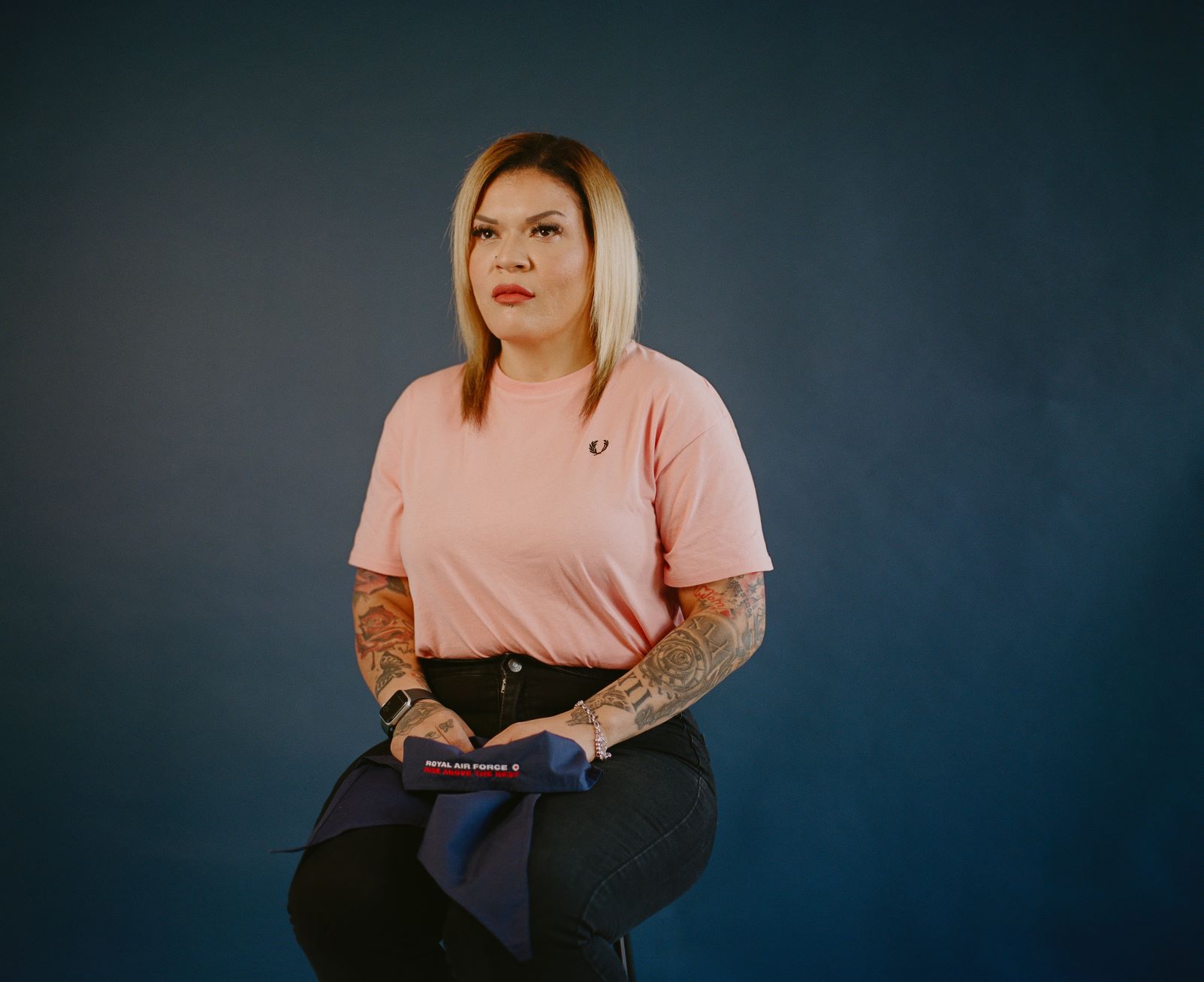 RAF veteran Stacy Pettiford (Picture: See Me Scotland).