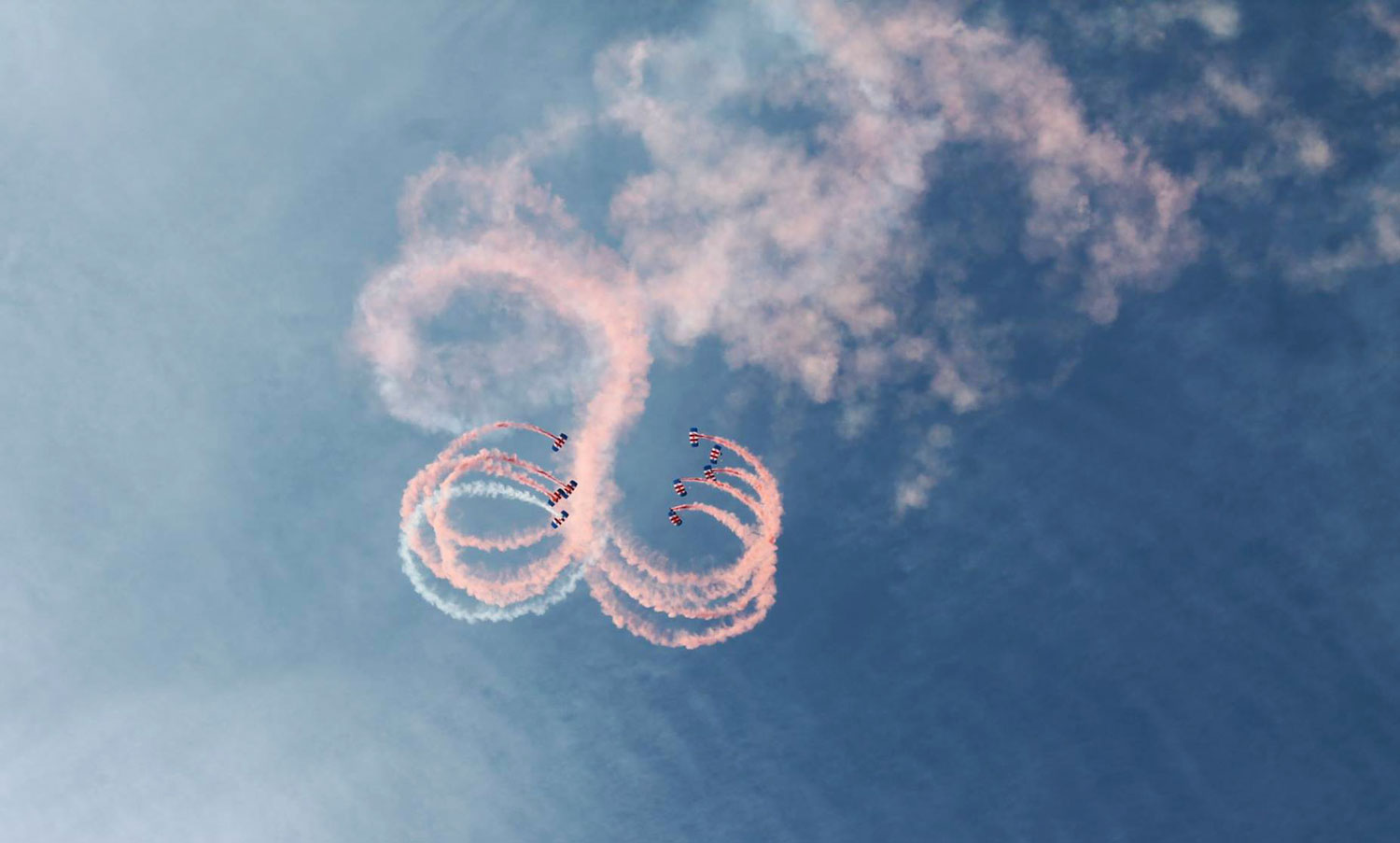 RAF at the opening of the Commonwealth Games (Picture: RAF).