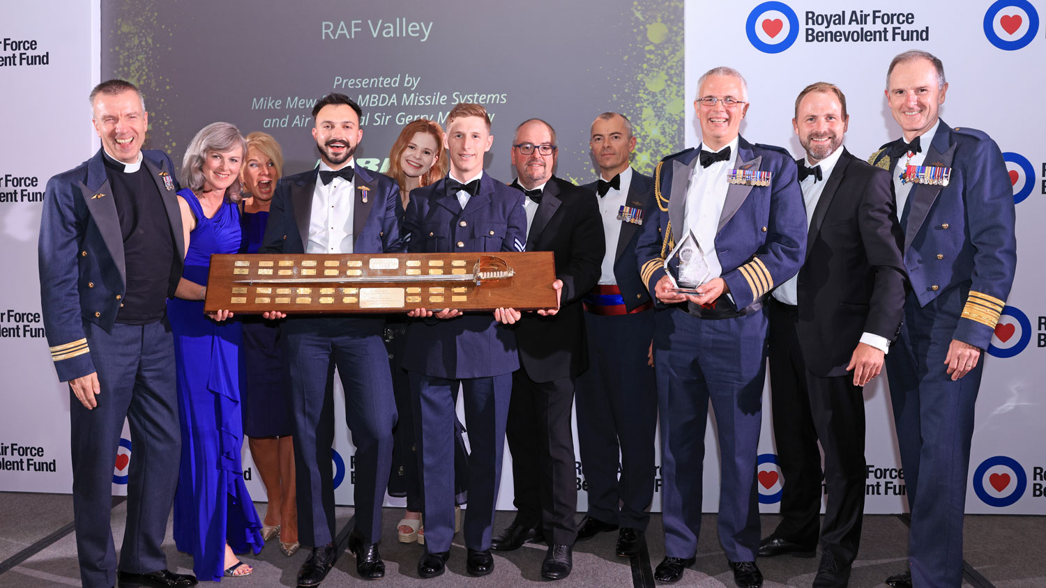 RAF Station of the Year RAF Valley CREDIT Oliver Dixon RAF Benevolent Fund