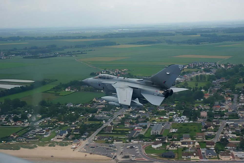 RAF Tornado Jets &#039;Recce&#039; D-Day Beaches