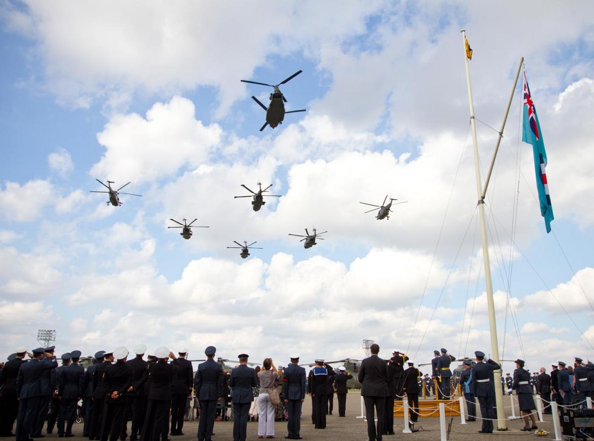 Merlins Leave RAF Benson For New Life With Royal Navy 