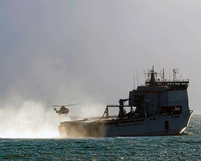 Why Britain's Sending RFA Mounts Bay To The Aegean Why Britain's Sending RFA Mounts Bay To The Aegean