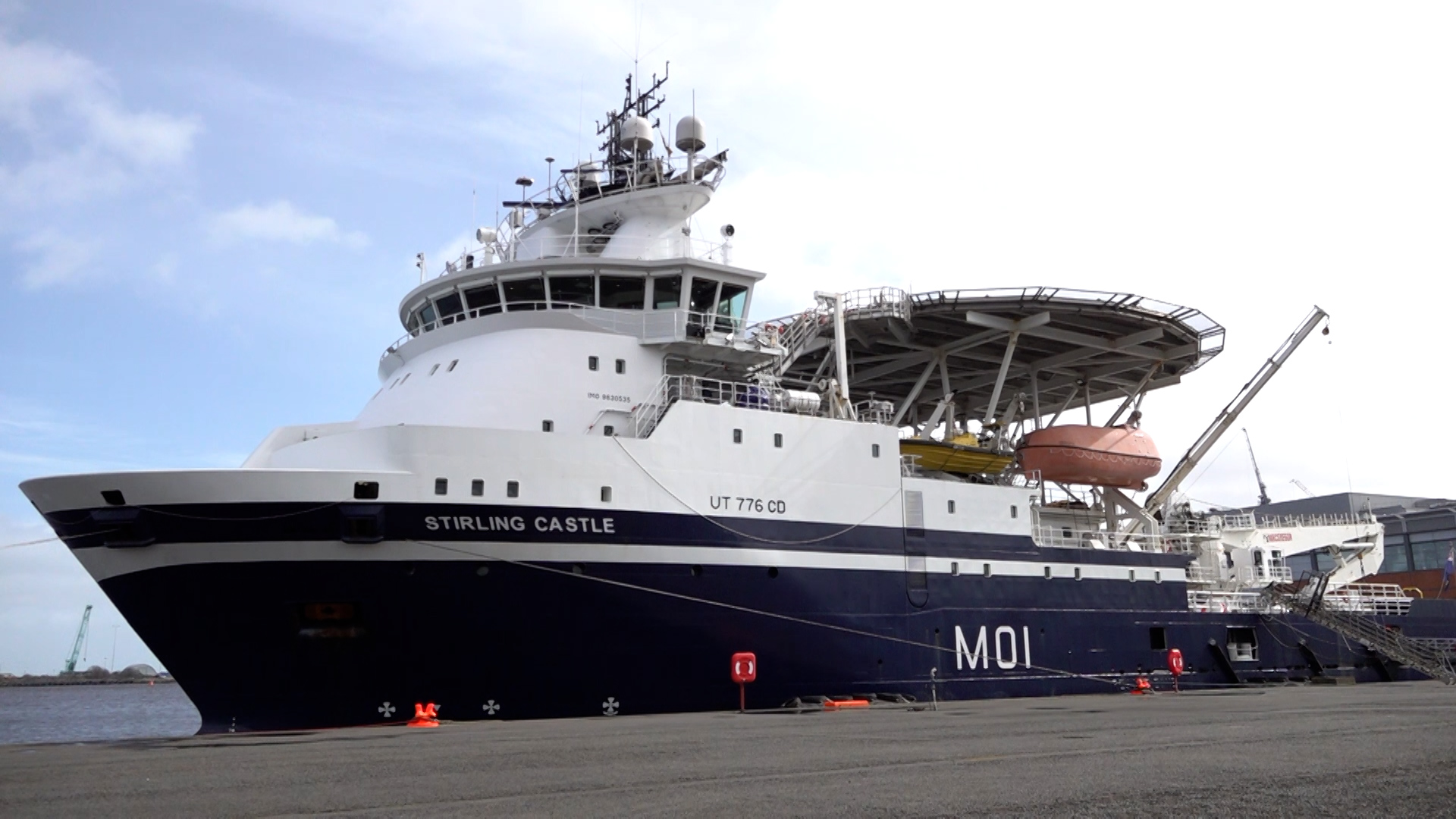 RFA Stirling Castle – the newest ship in the Royal Fleet Auxiliary