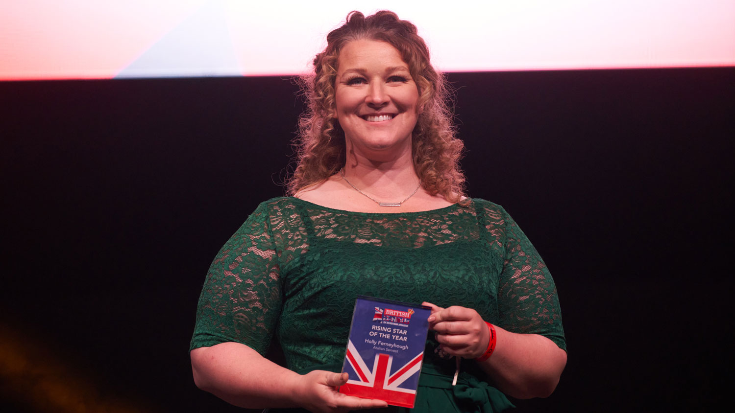 RISING STAR OF THE YEAR Holly Ferneyhough Credit Ex-Forces In Business Awards
