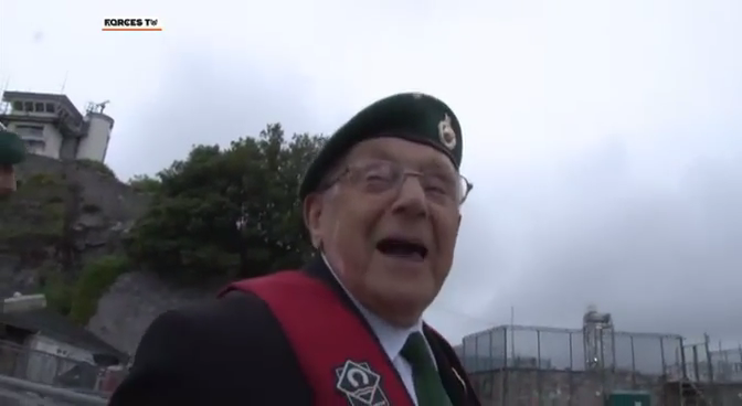 Royal Marine D-Day veteran Ken Parker