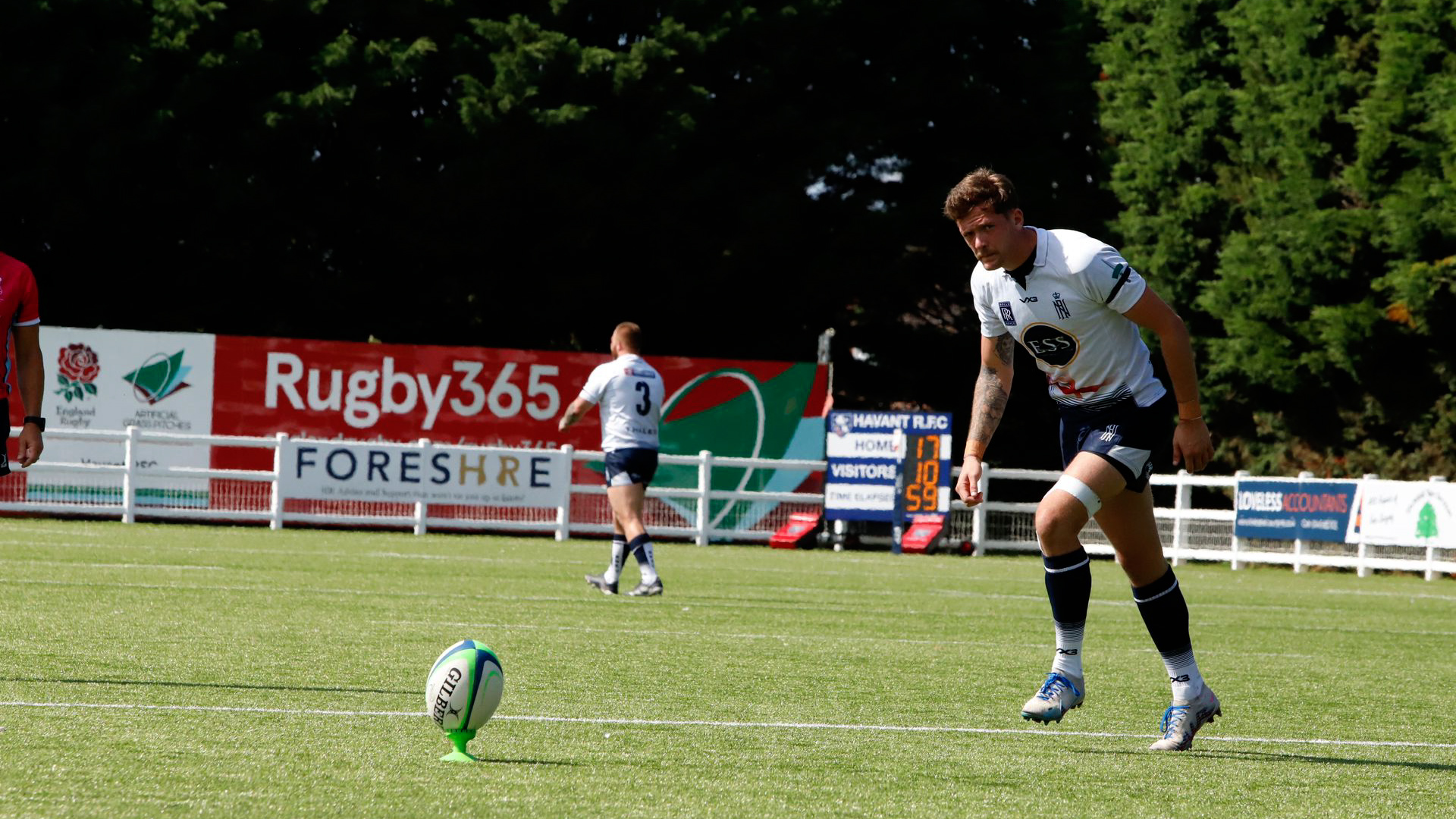 RN Rugby v Havant Dan Palmer kick Credit RN Rugby Callum Sanders Date 02092023.jpg 