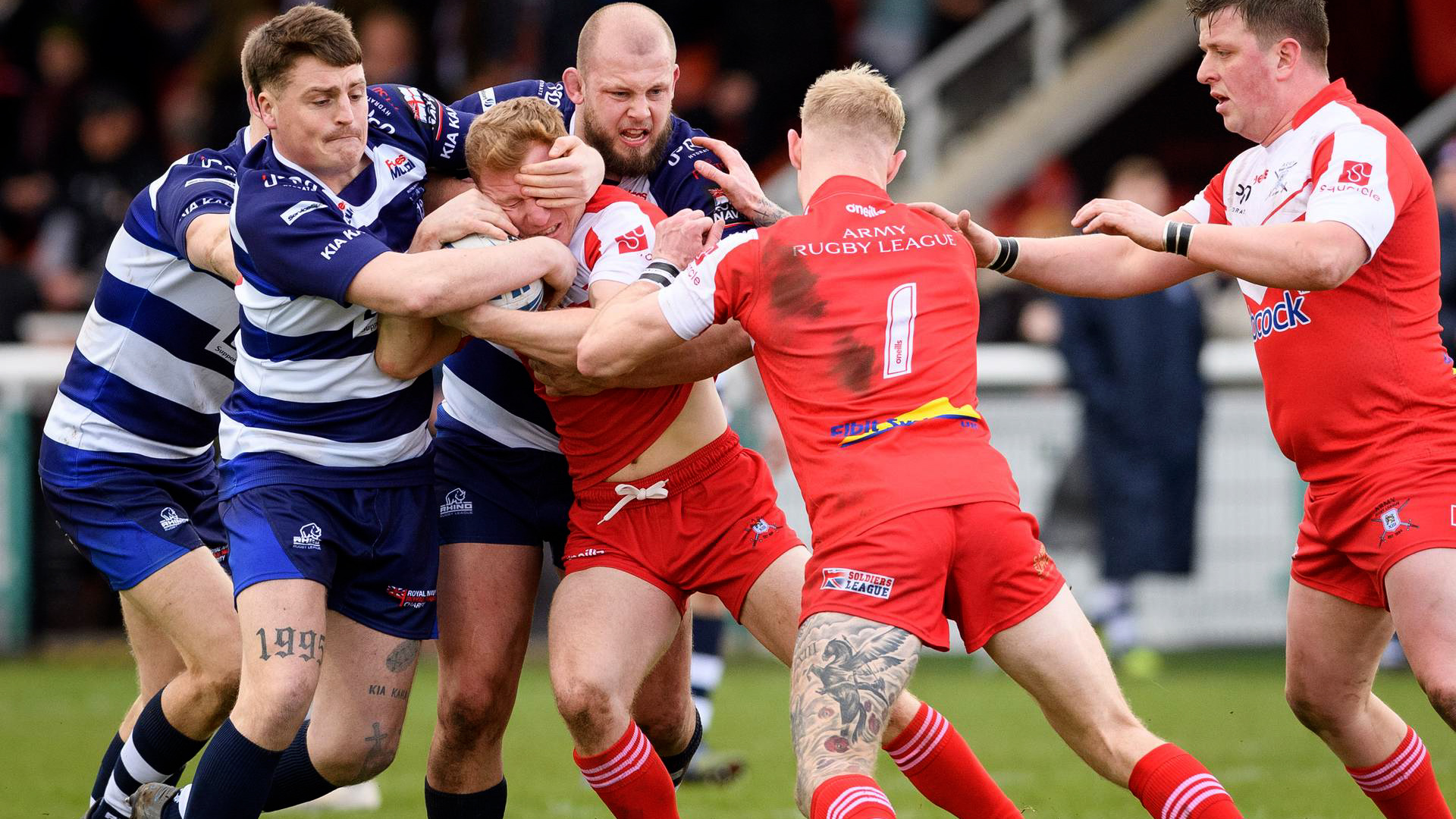 	RN v Army 2022 Challenge Cup Rugby League Credit Royal Navy Rugby League K Woodland Photography Date 29012022.jpg