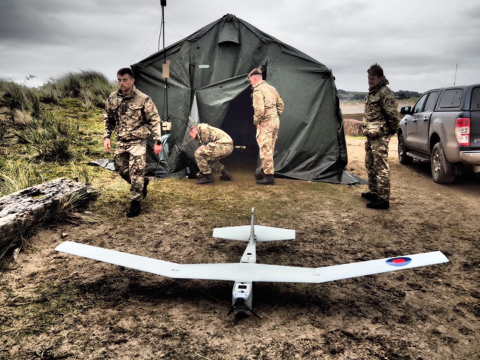 RNAS Culdrose Squadron 700X Leading Royal Navy Research Into Drones And Remotely Piloted Air Systems Credit Royal Navy