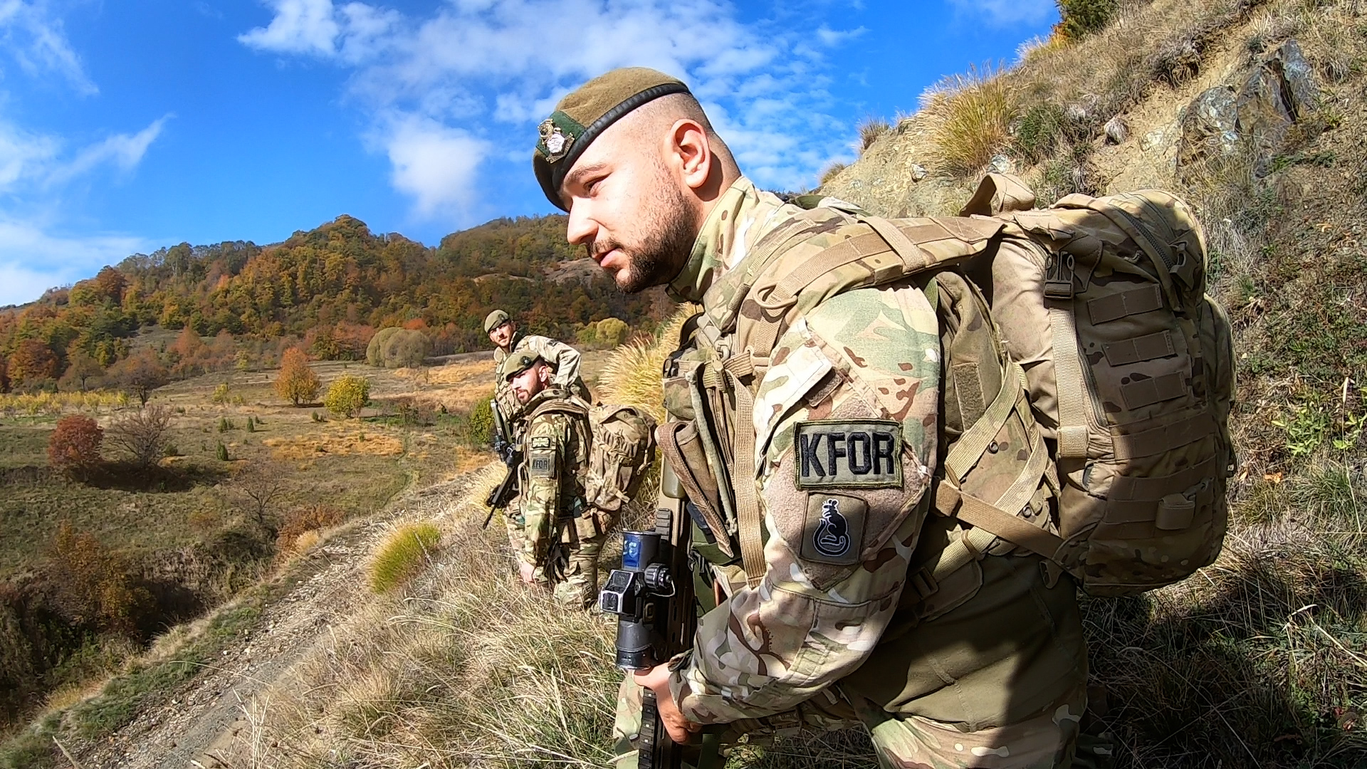 The Royal Yorkshire Regiment managed to maintain its county identity after being formed from the merger of three historic Yorkshire regiments (Picture: BFBS)