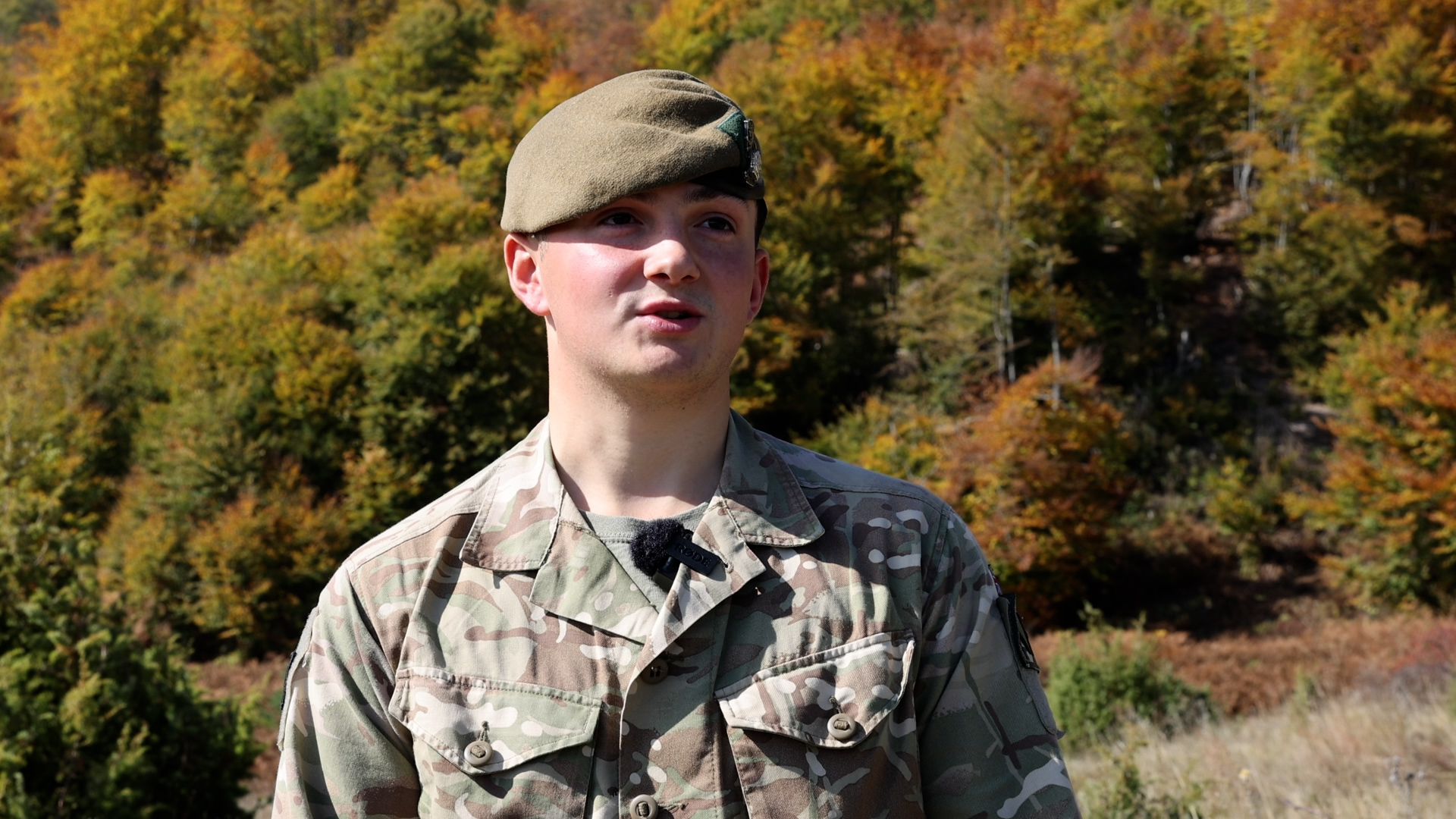 Soldier in Kosovo
