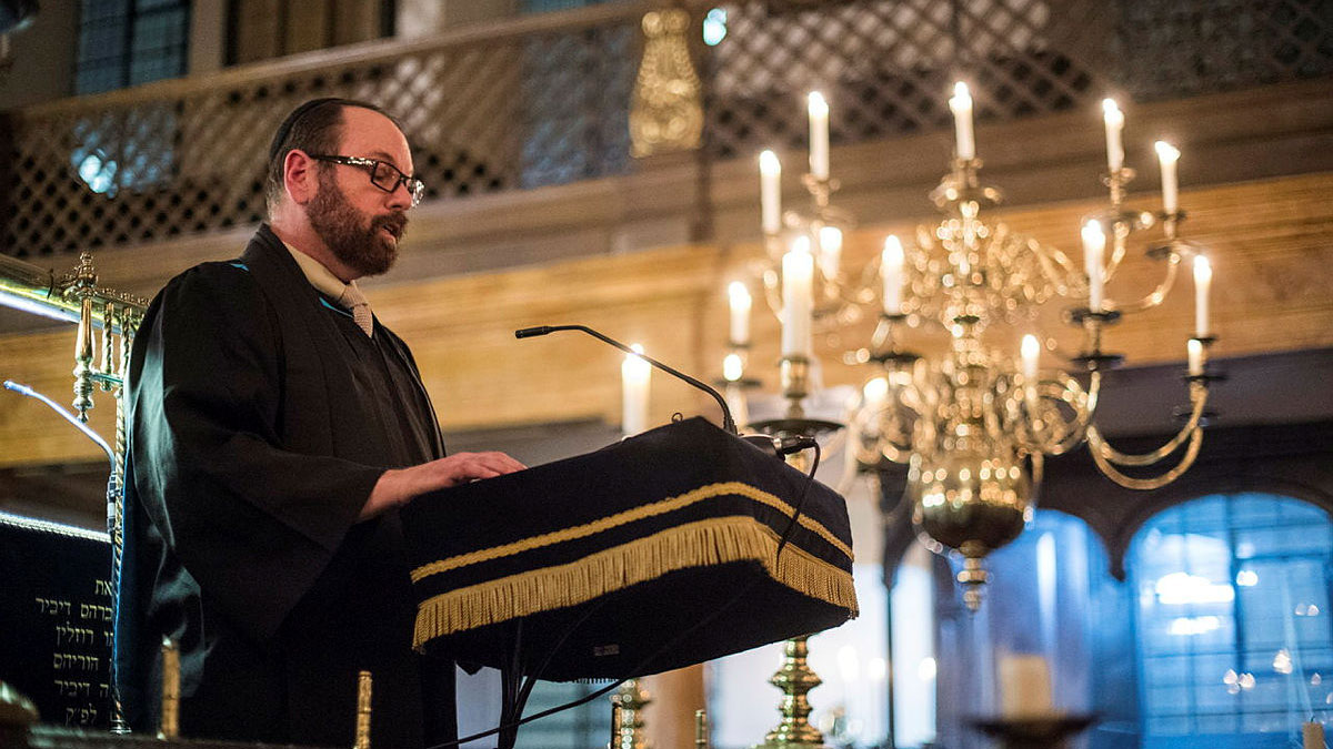 Rabbi Reuben Livingstone Jewish Chaplain HM Armed Forces Credit UK MOD © Crown Copyright 2021 SSgt Rupert Frere