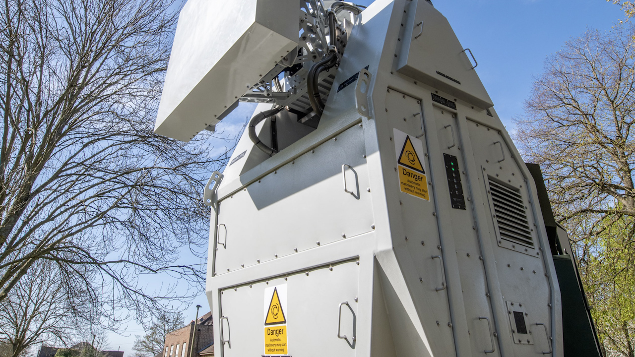 The RFDEW system is being developed for the British Armed Forces as part of the Government's new aim to put the UK’s defence industry on a war footing (Picture: MOD).