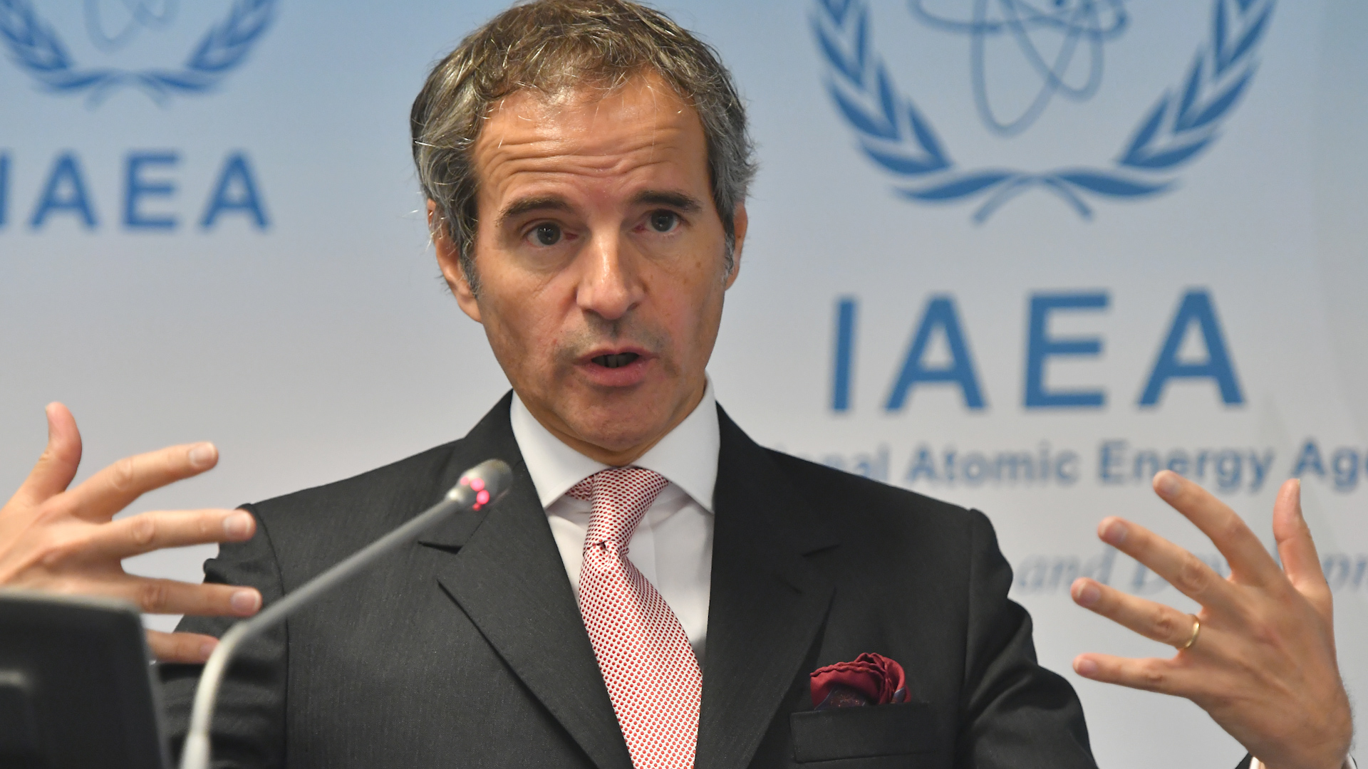 Mr Grossi said the IAEA had reached a "technical understanding" with Tehran (Picture: PA).