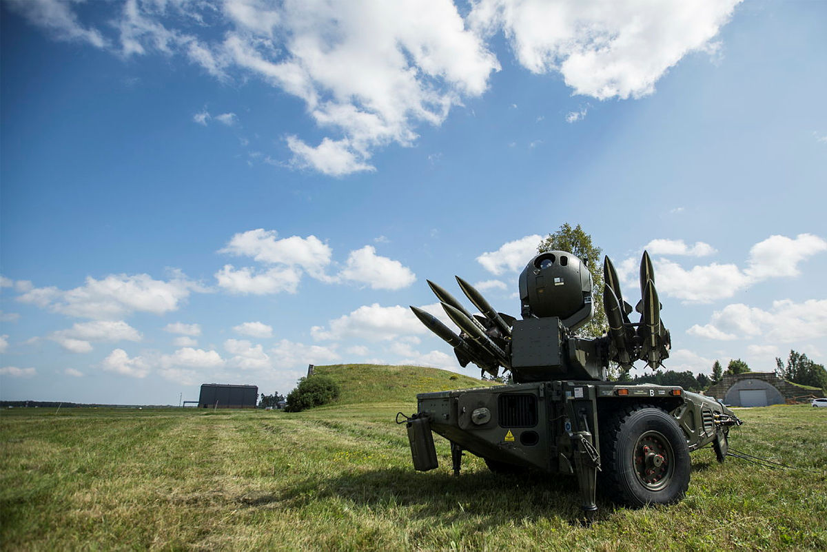 Rapier missile system deployed in Estonia