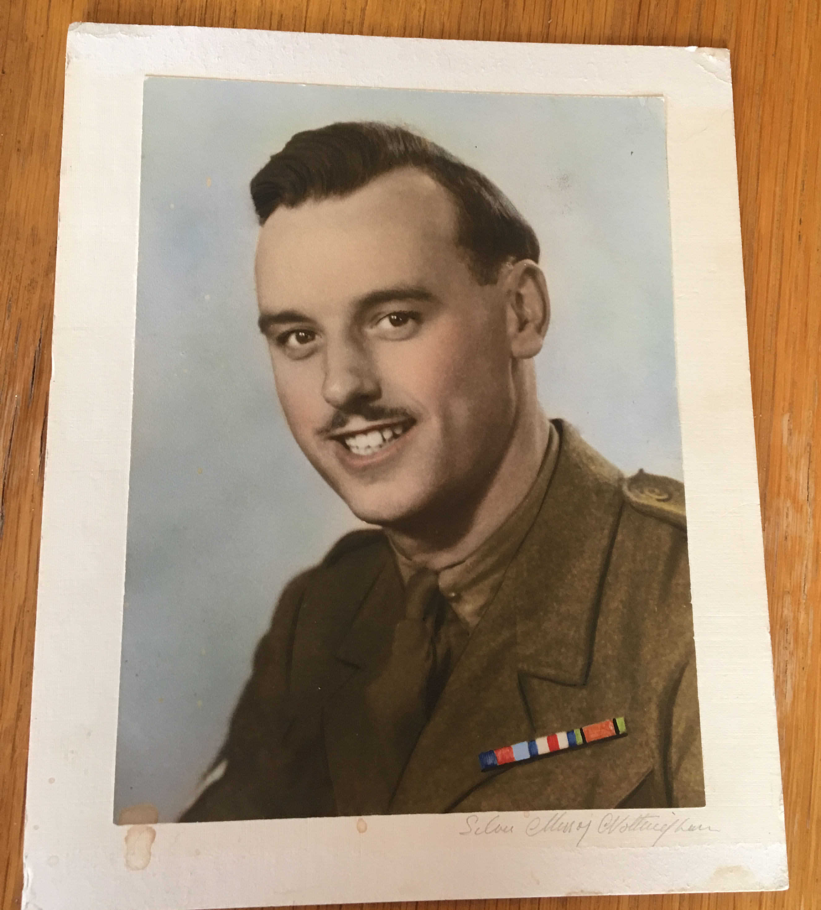 Ray Mellors DDay Veteran French Honour Courtesy Ray Mellers