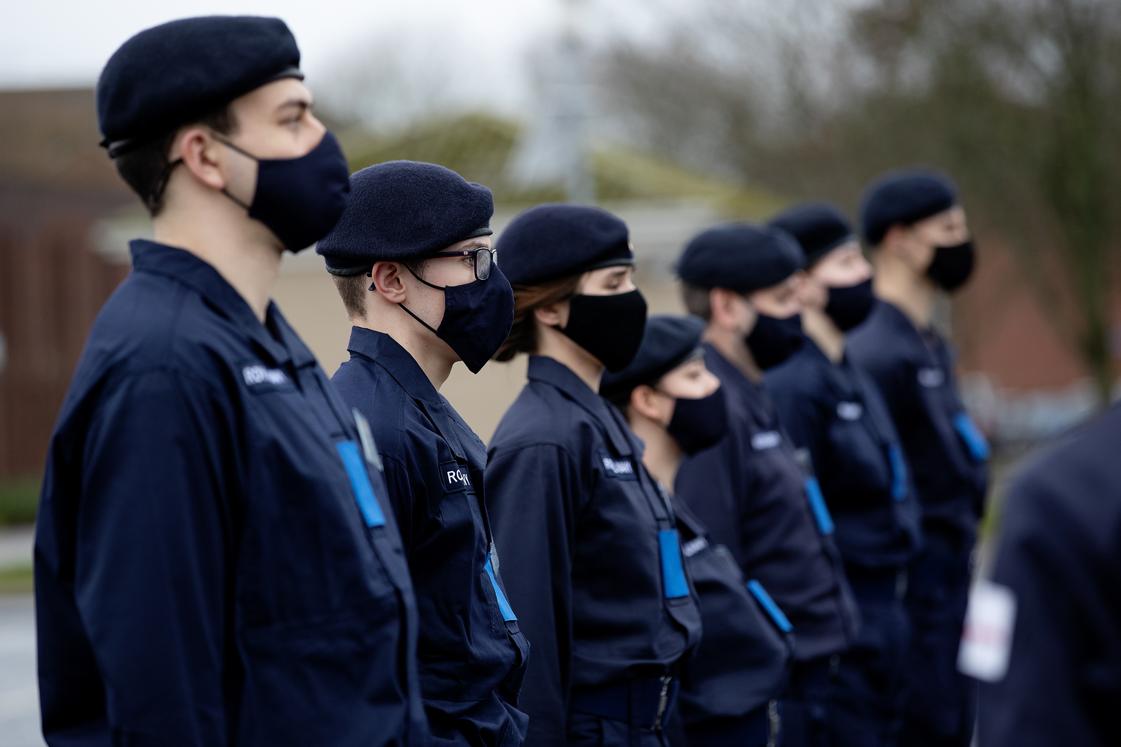 Cover image: Recruits begin to learn about drill on HMS Collingwood’s parade ground (Picture: Royal Navy).