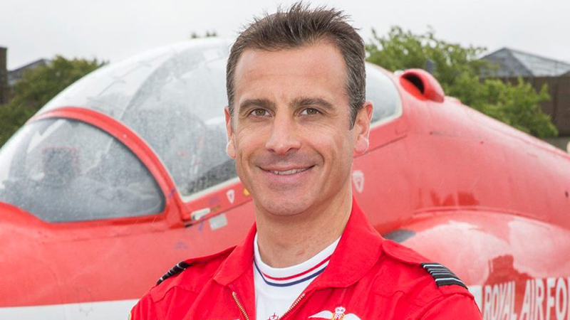 Red 10 Squadron Leader Adam Collins