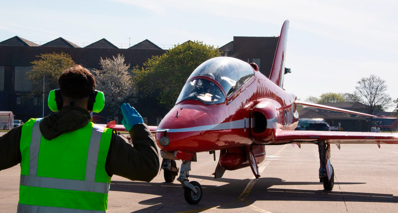 Red Arrows Limited Training Session