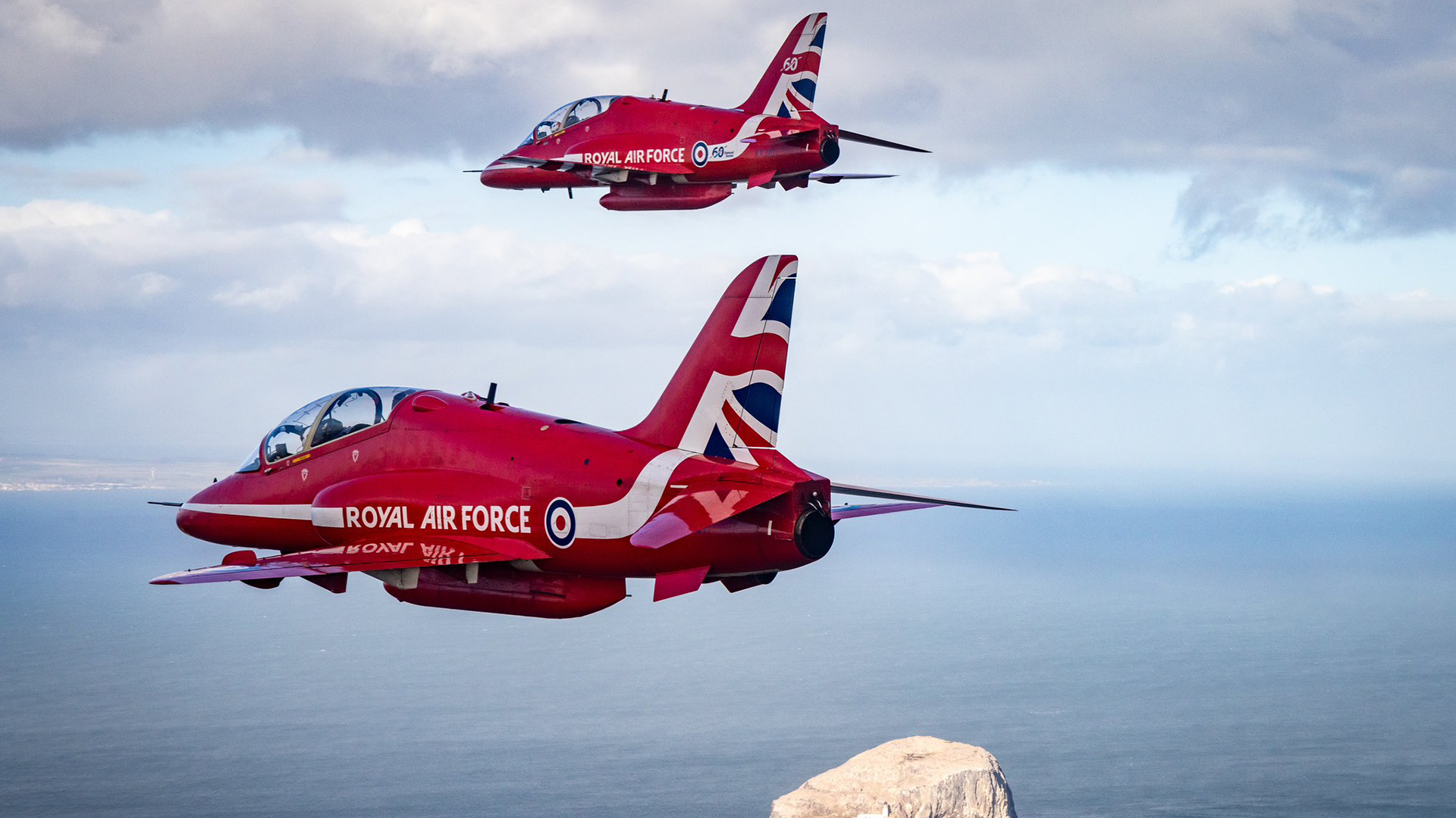 Winter training starts in October, with small groups of three or four aircraft formations (Picture: Red Arrows)