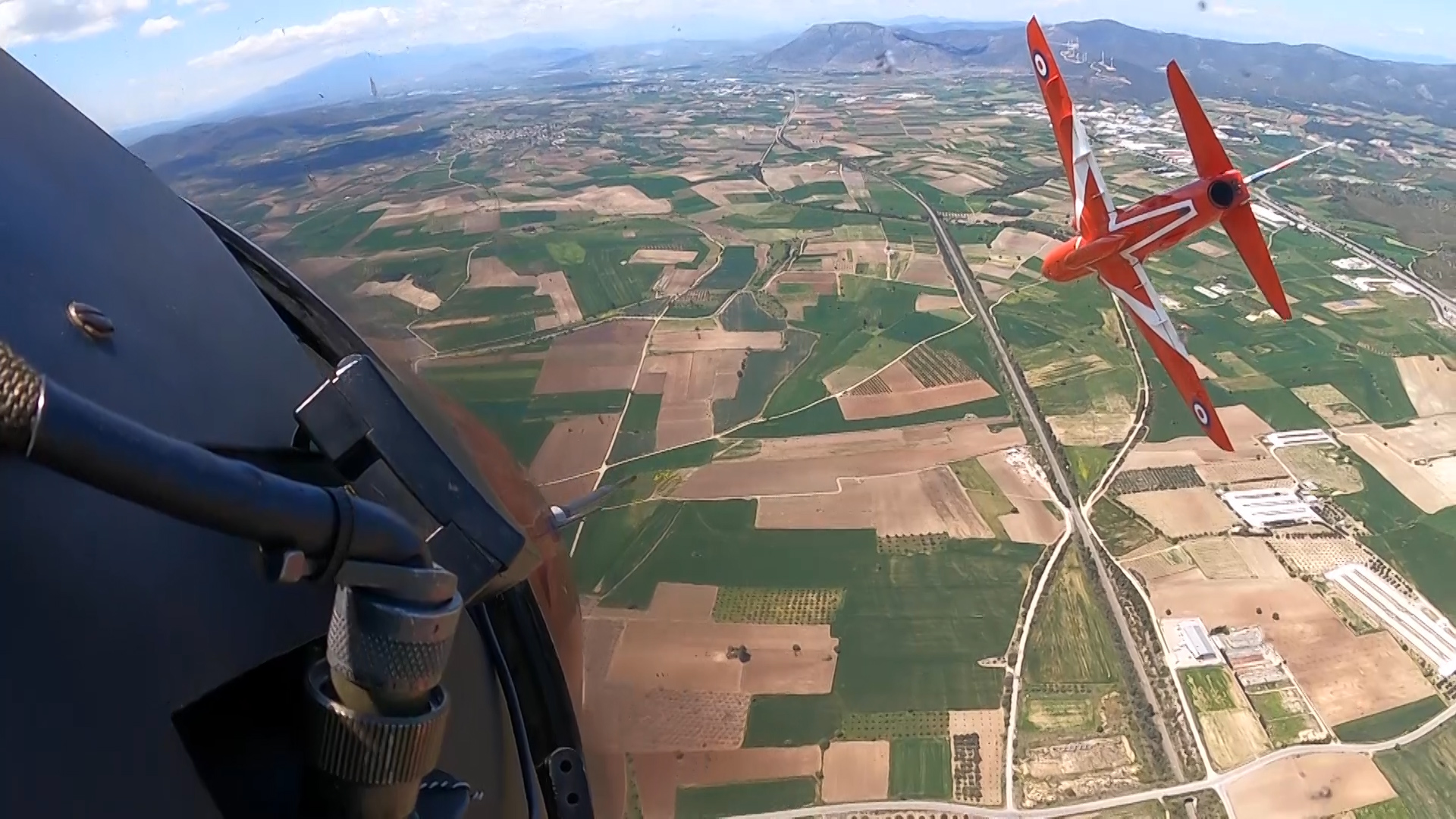 Exercise Springhawk is held annually in Greece, with the pilots making the most of the better weather conditions (Picture: MOD).