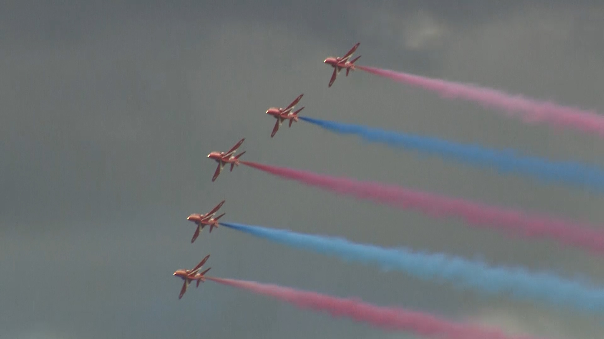 Red Arrows using the airspace in and around RAF Syerston 13012023 CREDIT BFBS.jpg