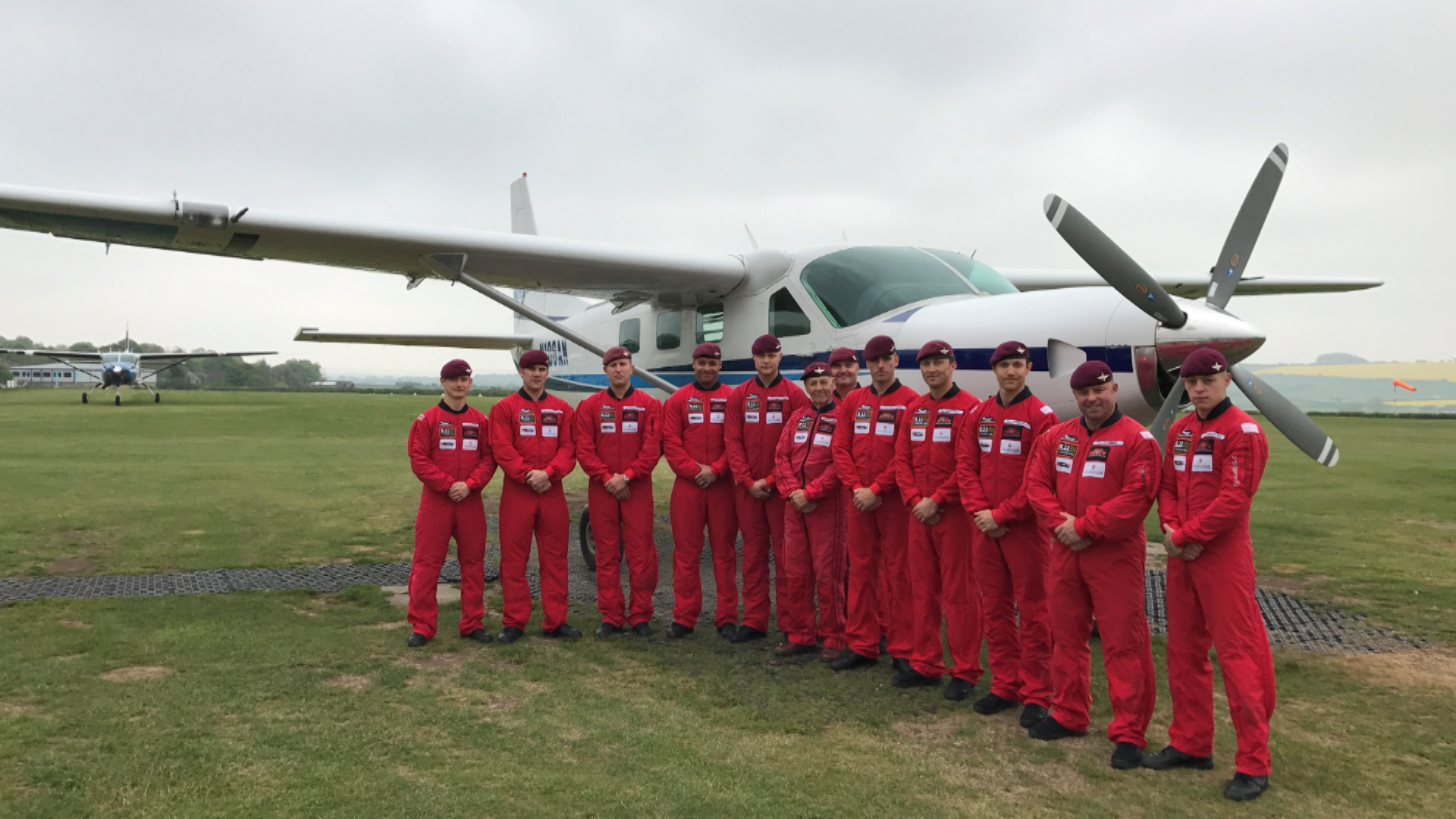 80-Year-Old Veteran Celebrates Birthday... With A Skydive!