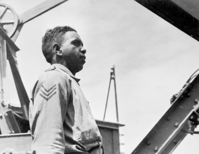 Reg Saunders - Australian Army's first Aborigine officer