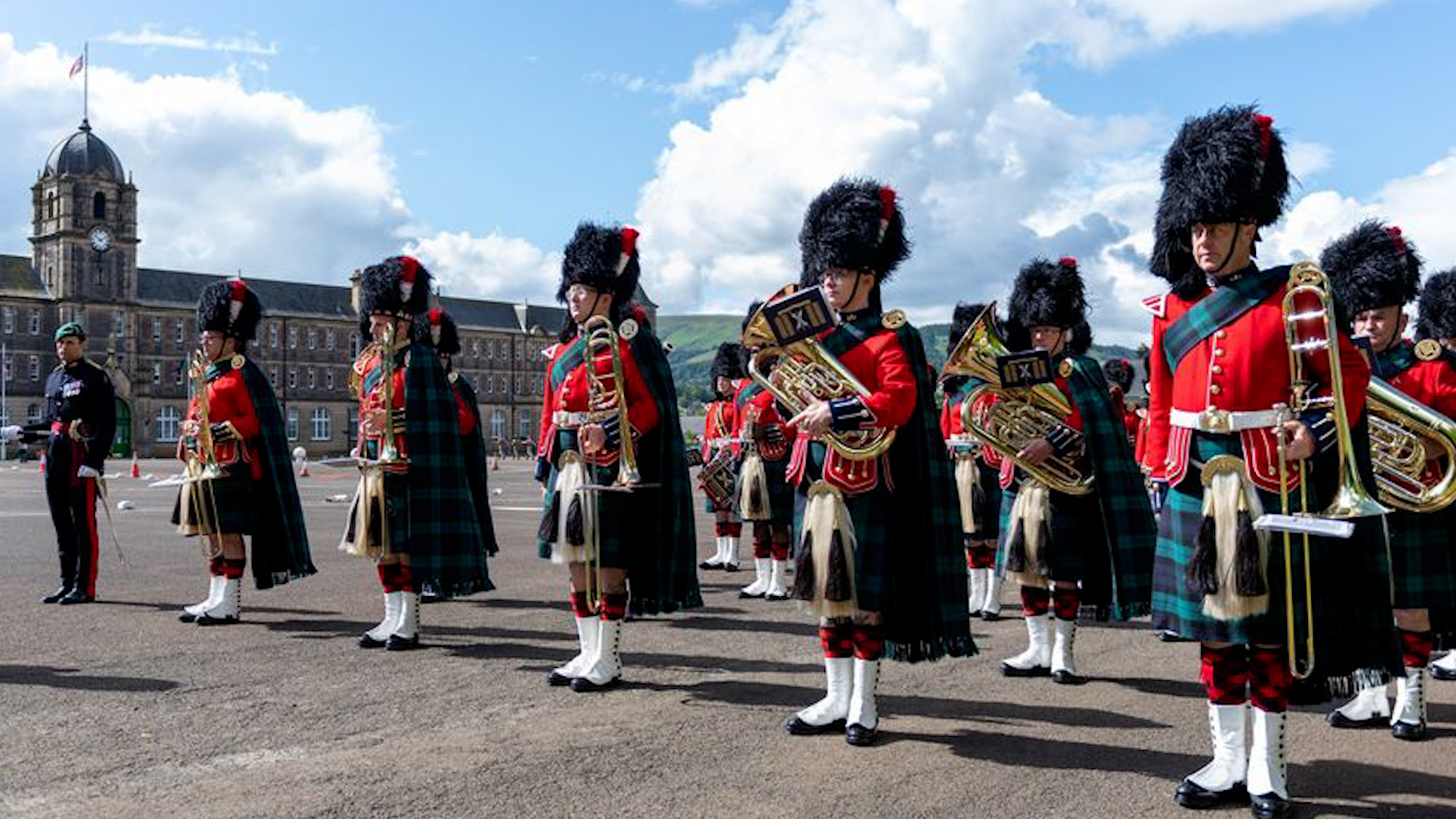 Rehearsals at Redford Barracks in Edinburgh for HM The King to be presented with the Honours of Scotland 30062023 CREDIT Army Scotland
